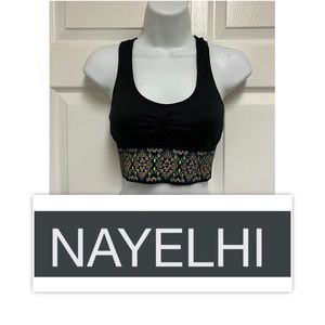 Nayelhi Flirty Black Yoga Too